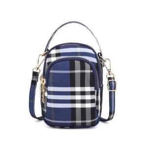 Nylon print nylon cross body tas