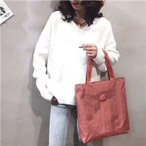 Nylon macaron kleur lichtgewicht schoudertas voor vrouwen