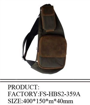 Lederen slingbag China 2021